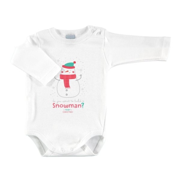 Body BABIDU modelo Navidad Snowman