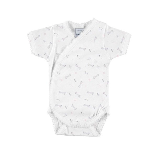 Body BABIDU manga corta celeste Giraffes