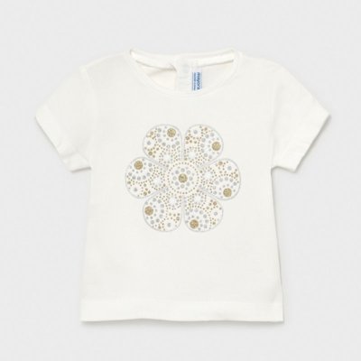 camiseta-ecofriends-bebe-niña-mayoral 21-00105-032 crudo 1