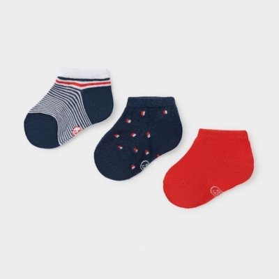 set-3-calcetines-bebe-nino mayoral 21-10009-051 cyber red 1