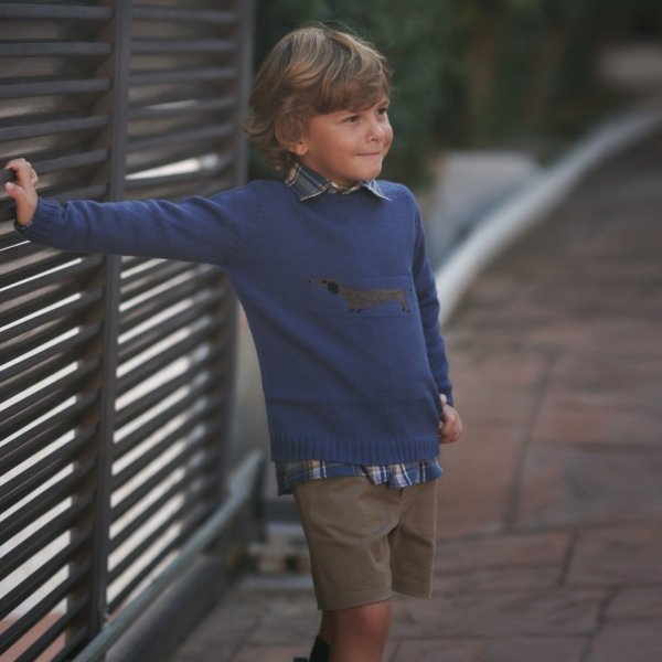 Pantalón corto bebé niño PALOMA DE LA O