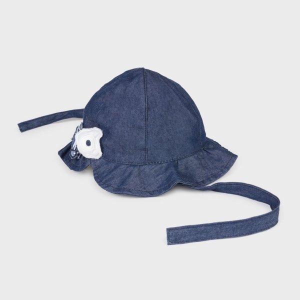 Gorro bebé MAYORAL Ecofriends con aplique de flores