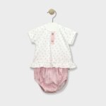 Conjunto bebé BABIDU de ranita y camiseta con estampado lemons