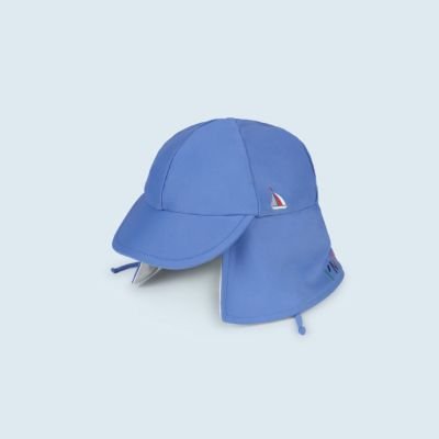 Imagen Gorra bebé niño MAYORAL 23-10414-094 con protección solar atlántico 1