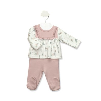 Imagen-Conjunto-2-piezas-de-bebé-BABIDU-53194-de-polaina-y-camiseta-estampada-rosa-3