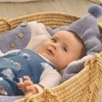 Saco bebé recién nacido MAYORAL de punto tricot