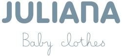 Imagen Logotipo Marca ropa de bebé Juliana Vistiendo Bebés 250x115